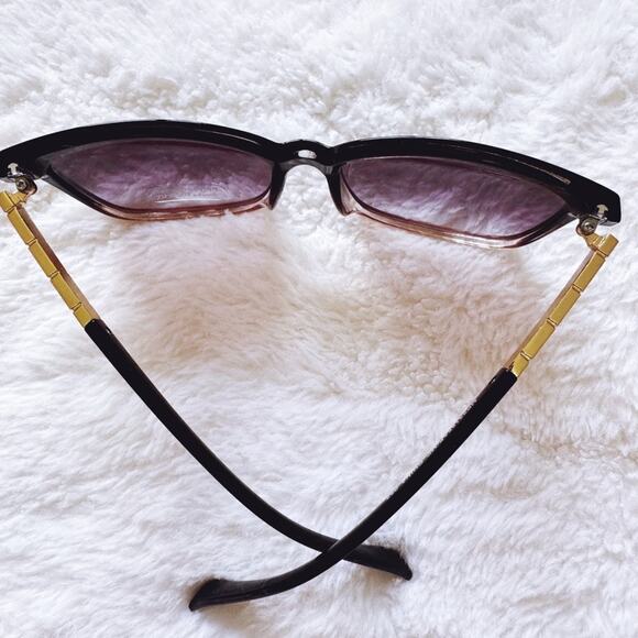 Joanne Clear w/ Purple Tint Square Sunglasses - Picture 13 of 15